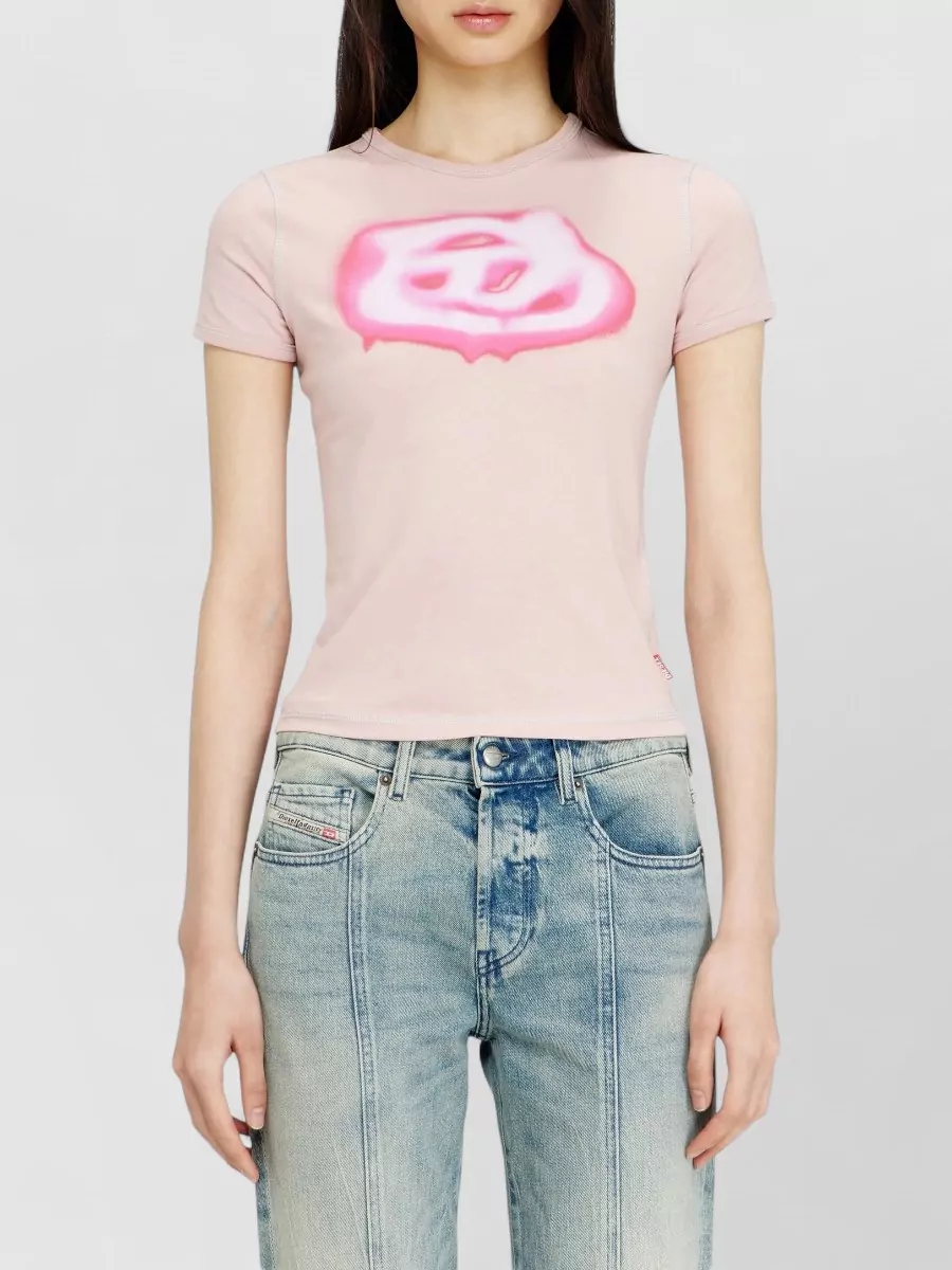 Diesel Slim-Fit Logo-Print T-Shirt