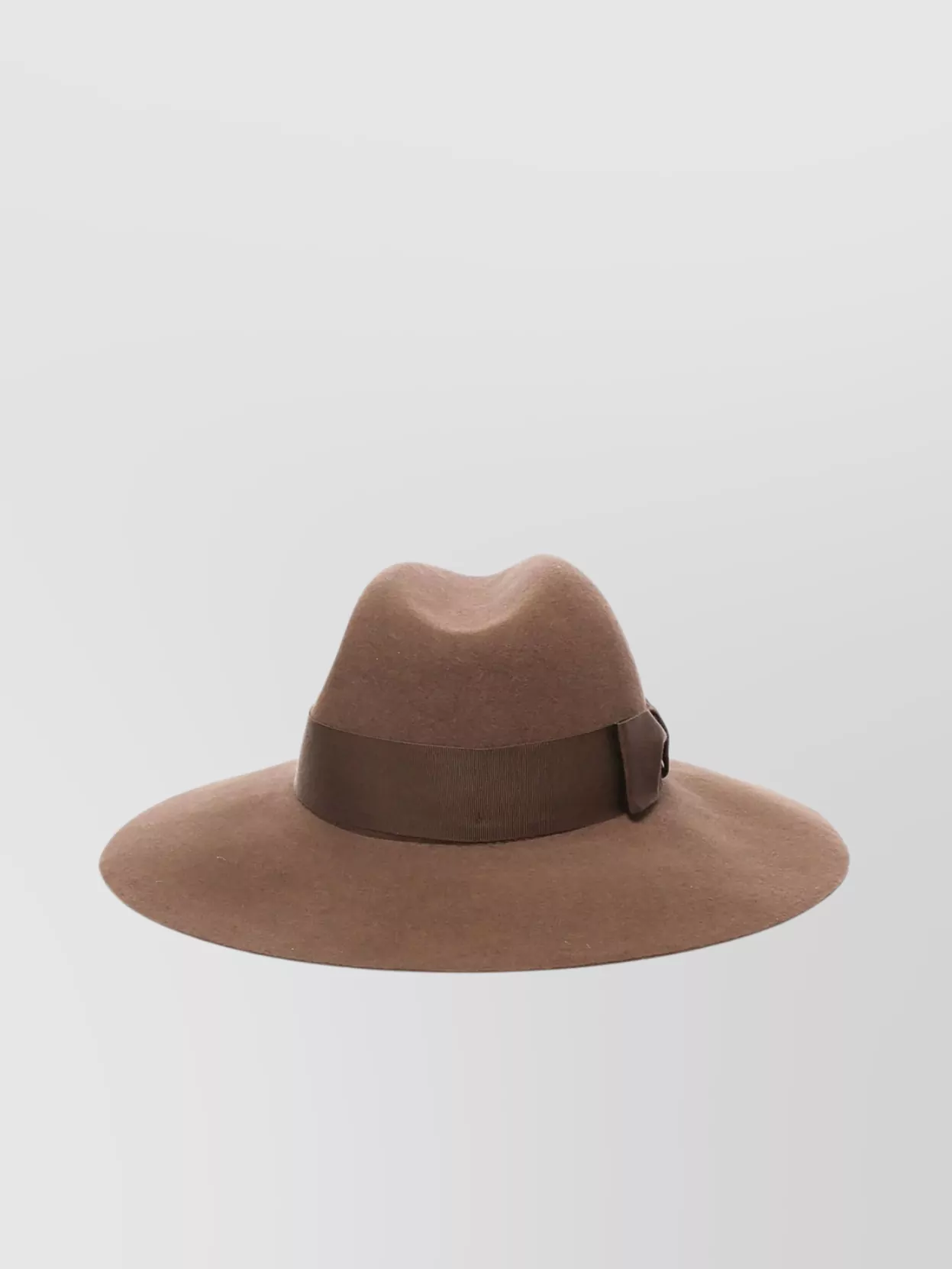 Borsalino Sophie Bow Ribbon Wide Brim Hat
