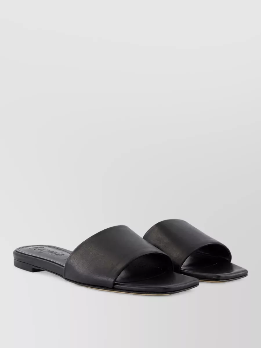 Aeyde Leather slides