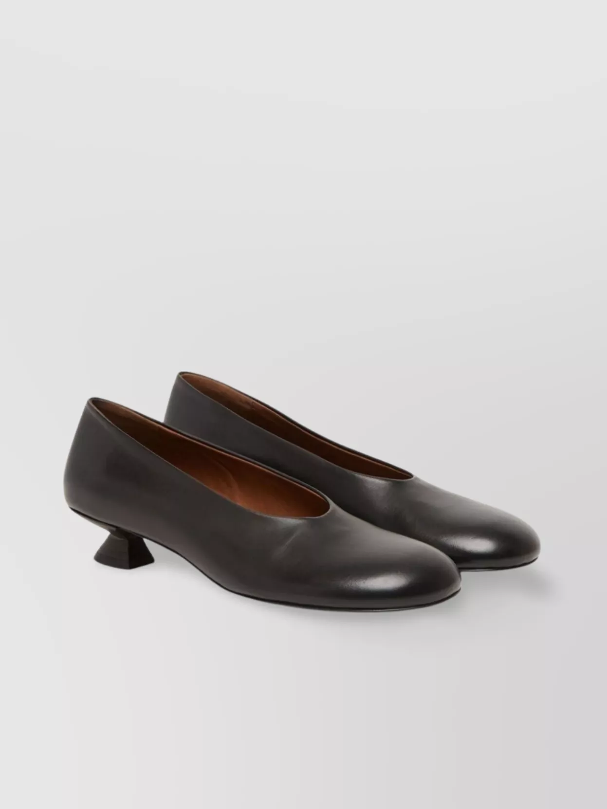 Marsèll Round Toe Heel Design Pump
