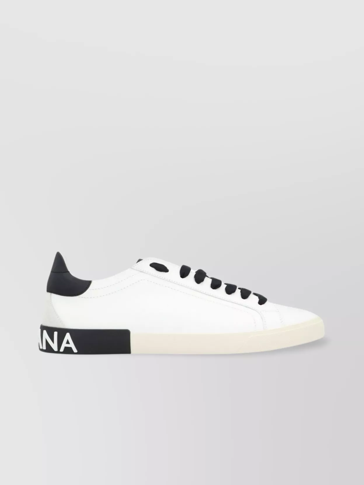 Dolce&Gabbana Low-Top Sneakers With Contrasting Heel Insert