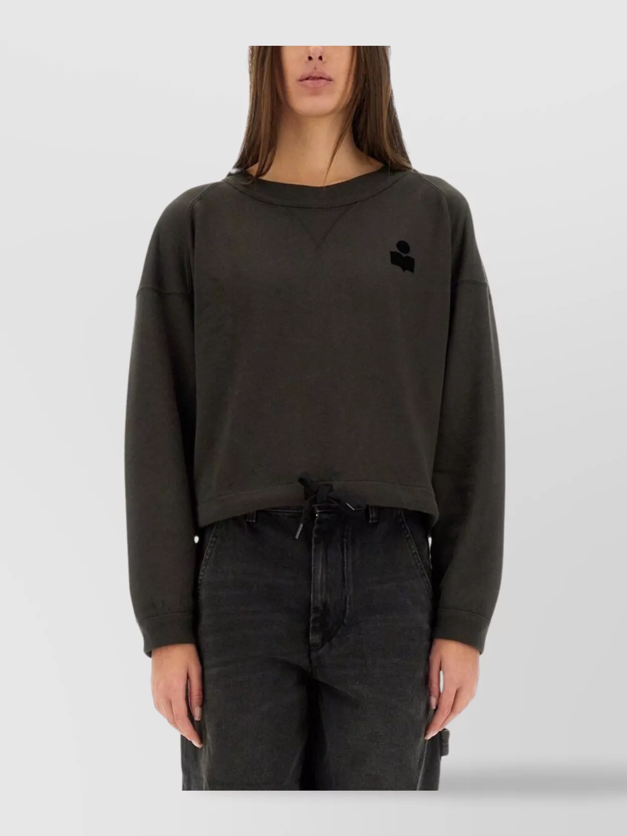 Isabel Marant Étoile Isabel Marant Etoile Margo Cropped Hoodie