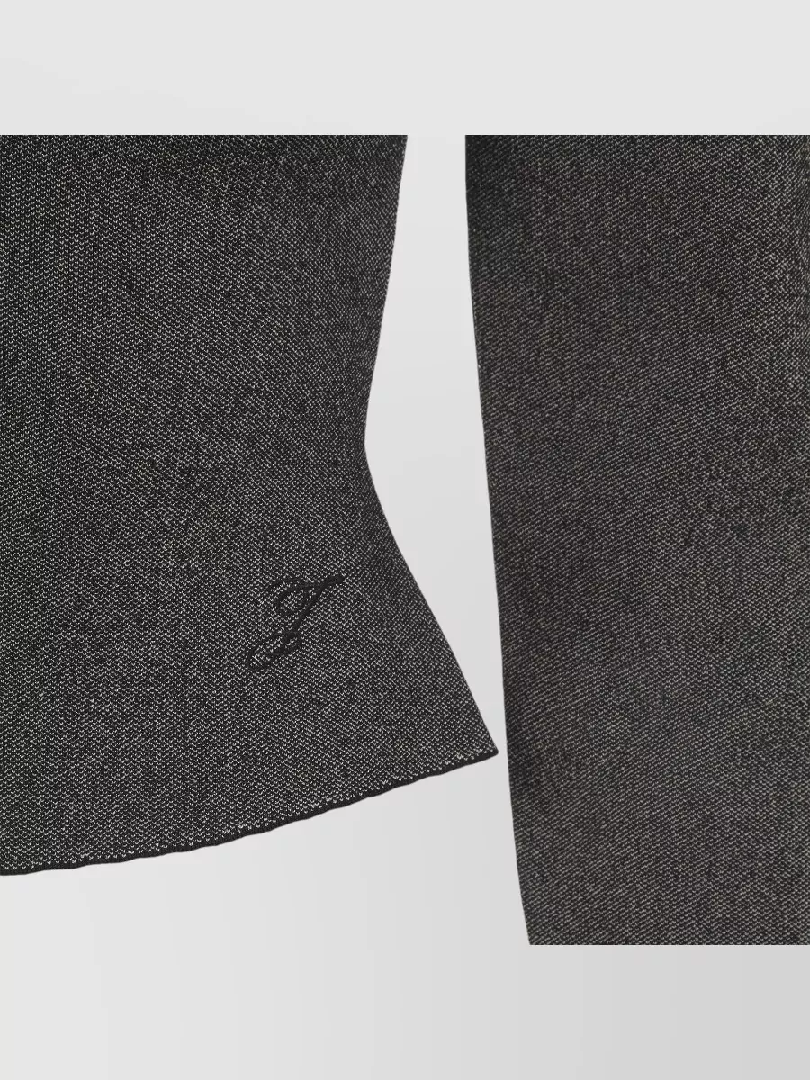 Jacquemus Scoop Neck Fitted Cardigan