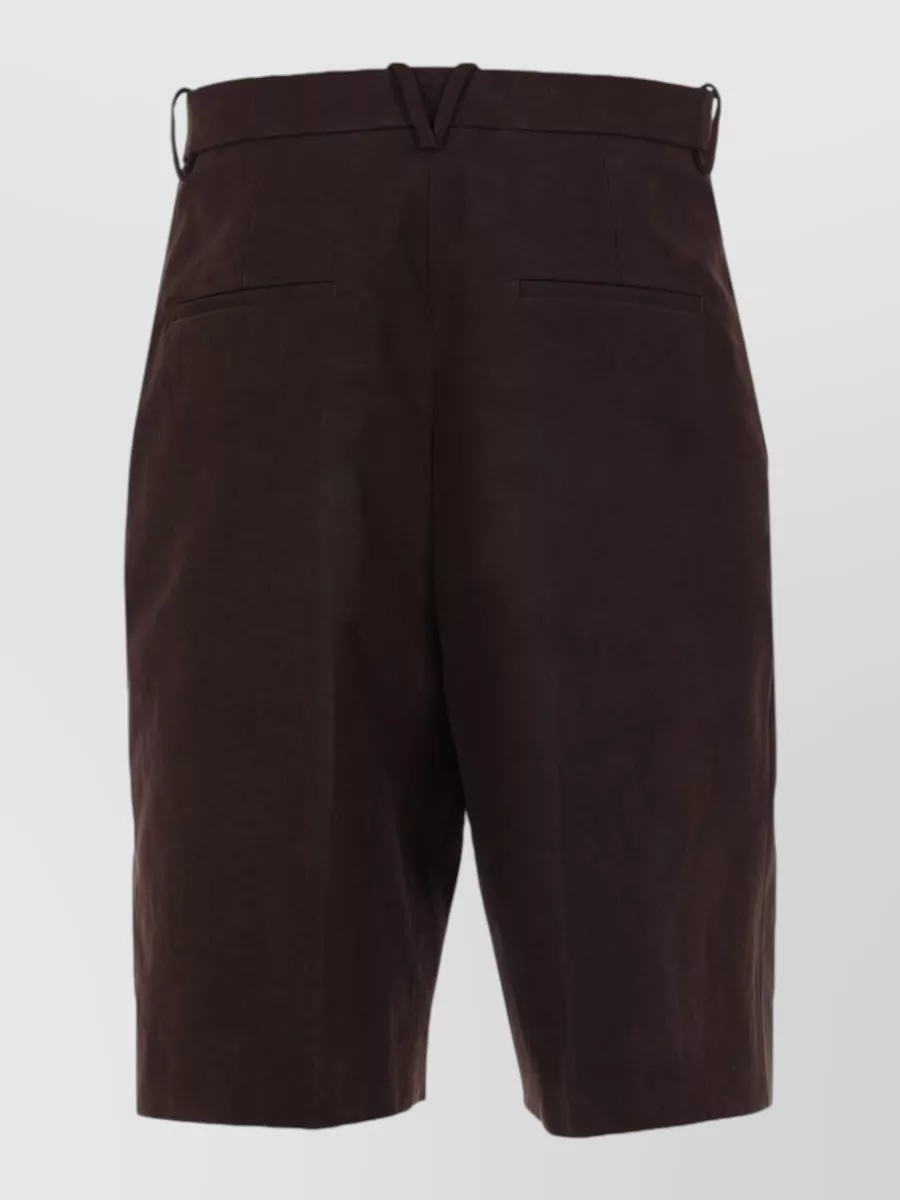 Bottega Veneta Cotton Gabardine Shorts