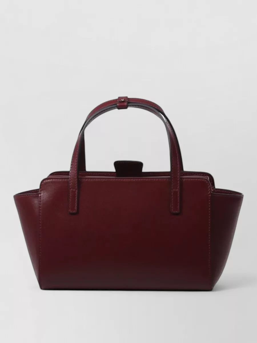 Hidesins Calf Leather Flap Mini Bag