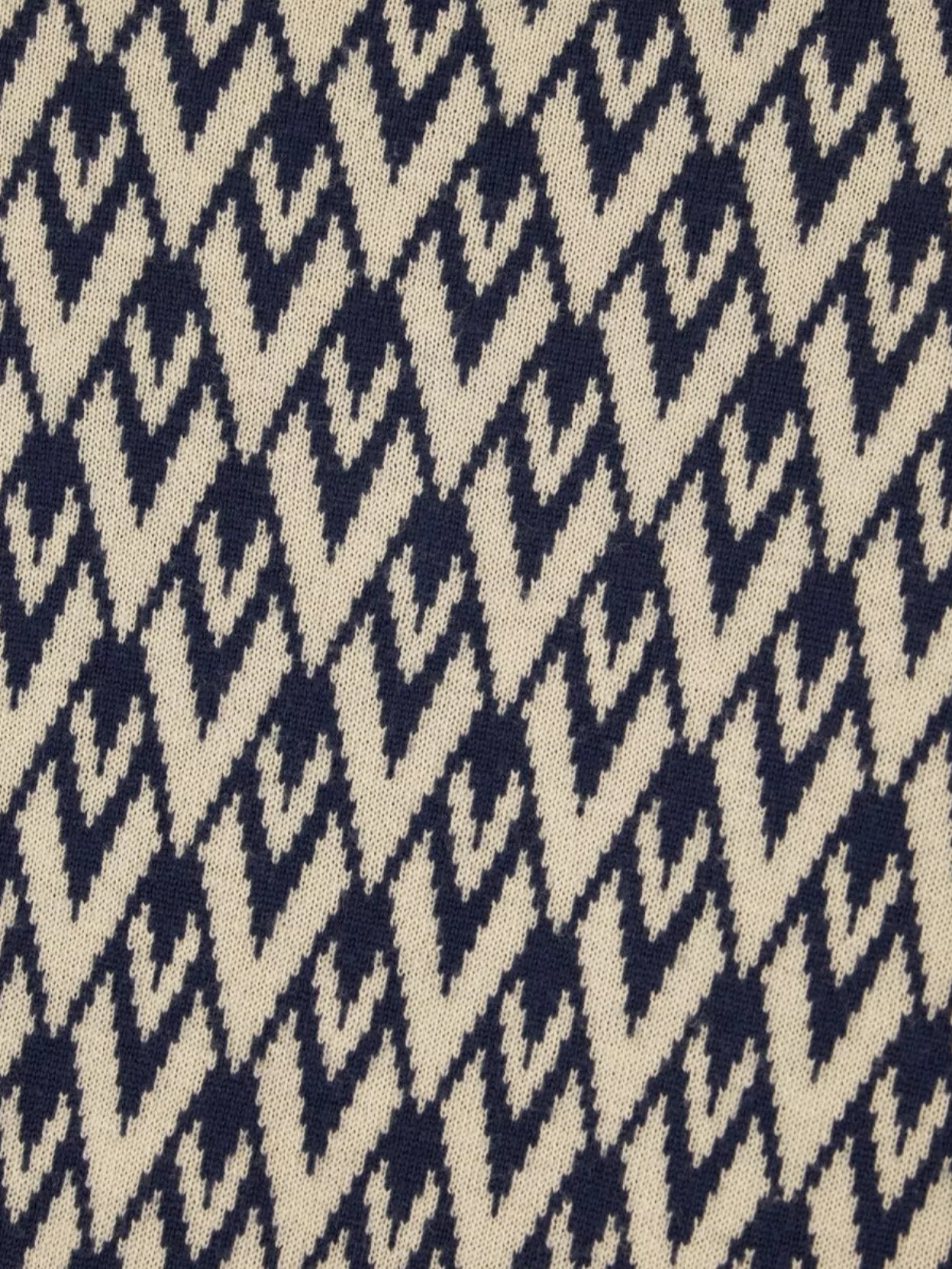 Valentino Garavani Embroidered Pattern Wool Sweater