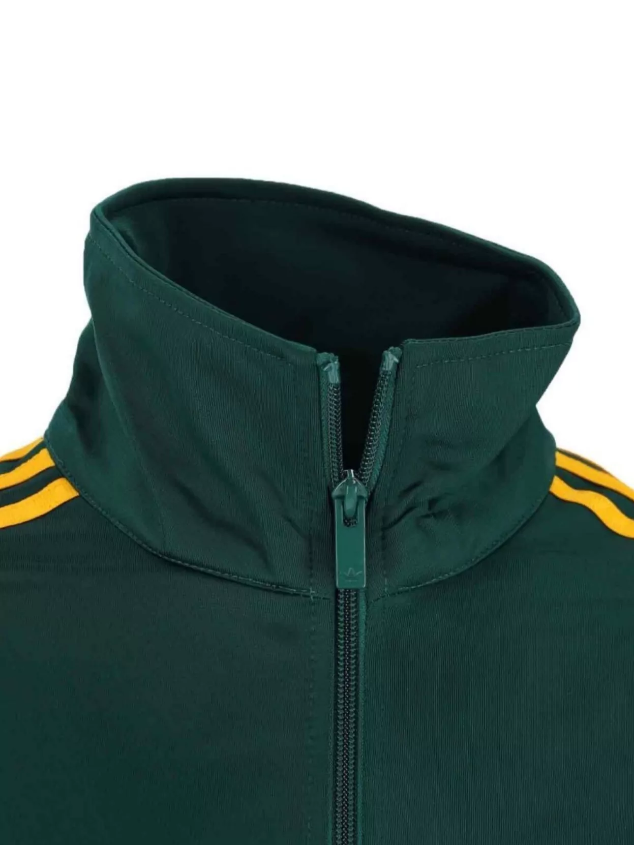 Adidas Striped Collar Cuffs Pockets