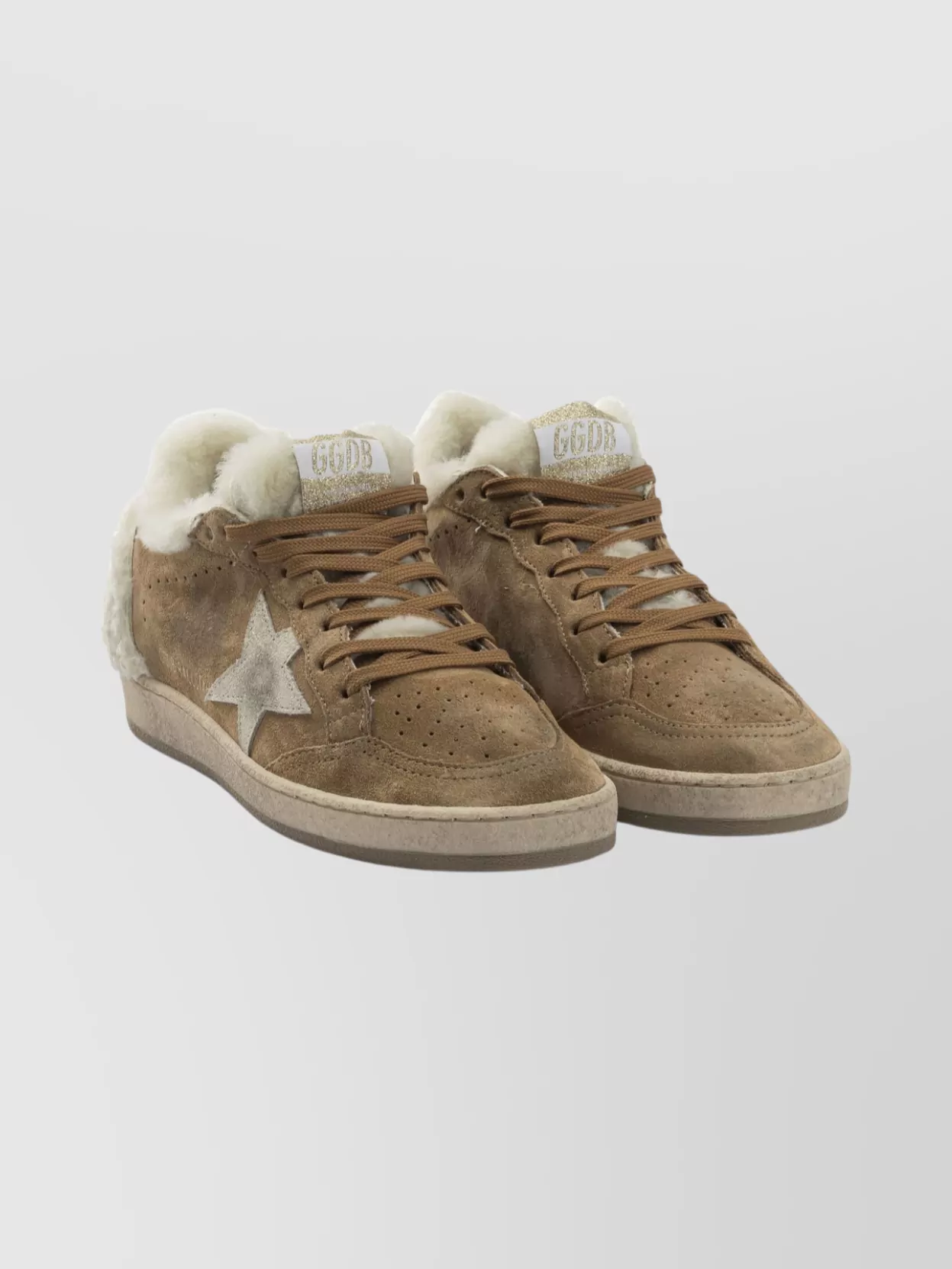 Golden Goose Star Ball Sneakers Metallic Detail