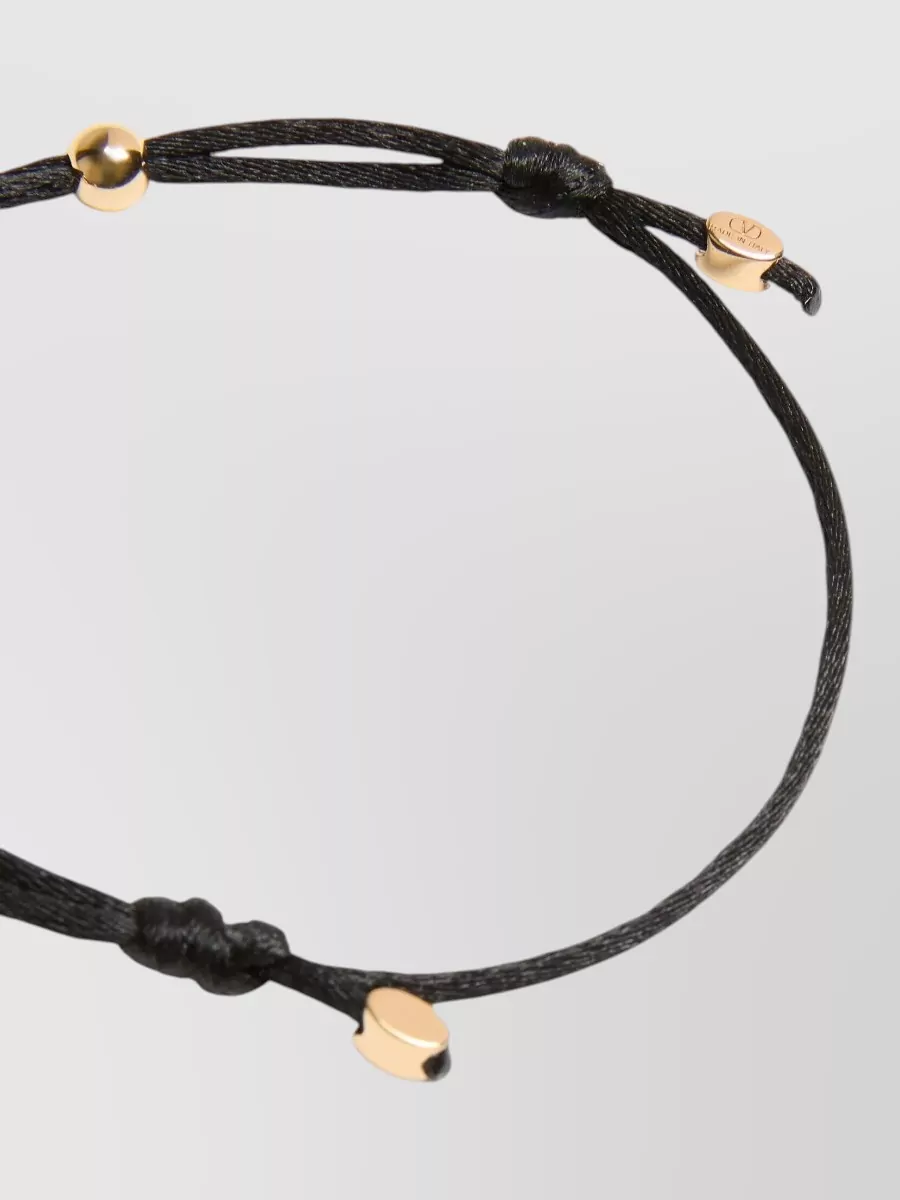 Valentino Garavani Crystal-Embellished Vlogo Signature Bracelet