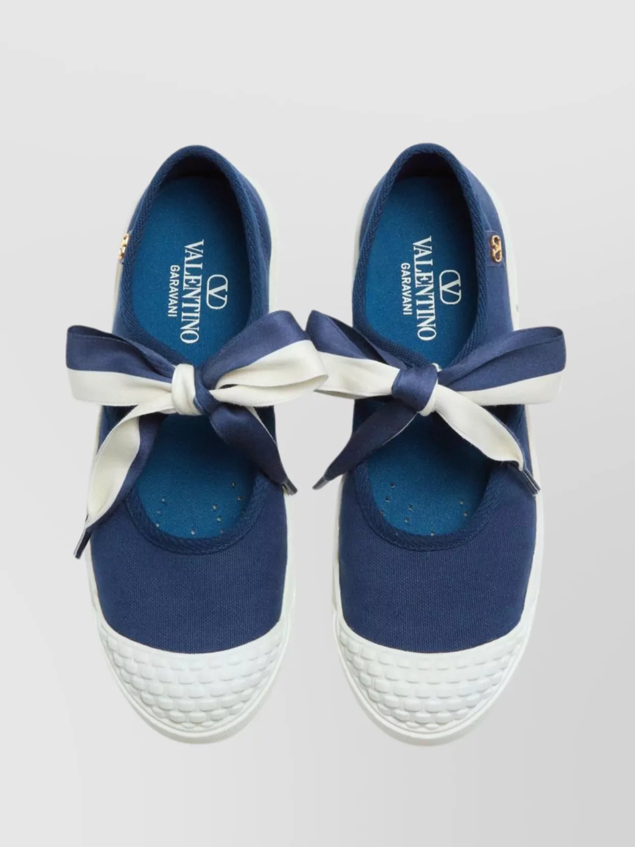 Valentino Bay By Bay Canvas Ballerina Sneaker