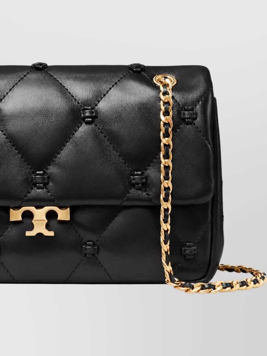 Tory Burch Small Lambskin Clutch Bag