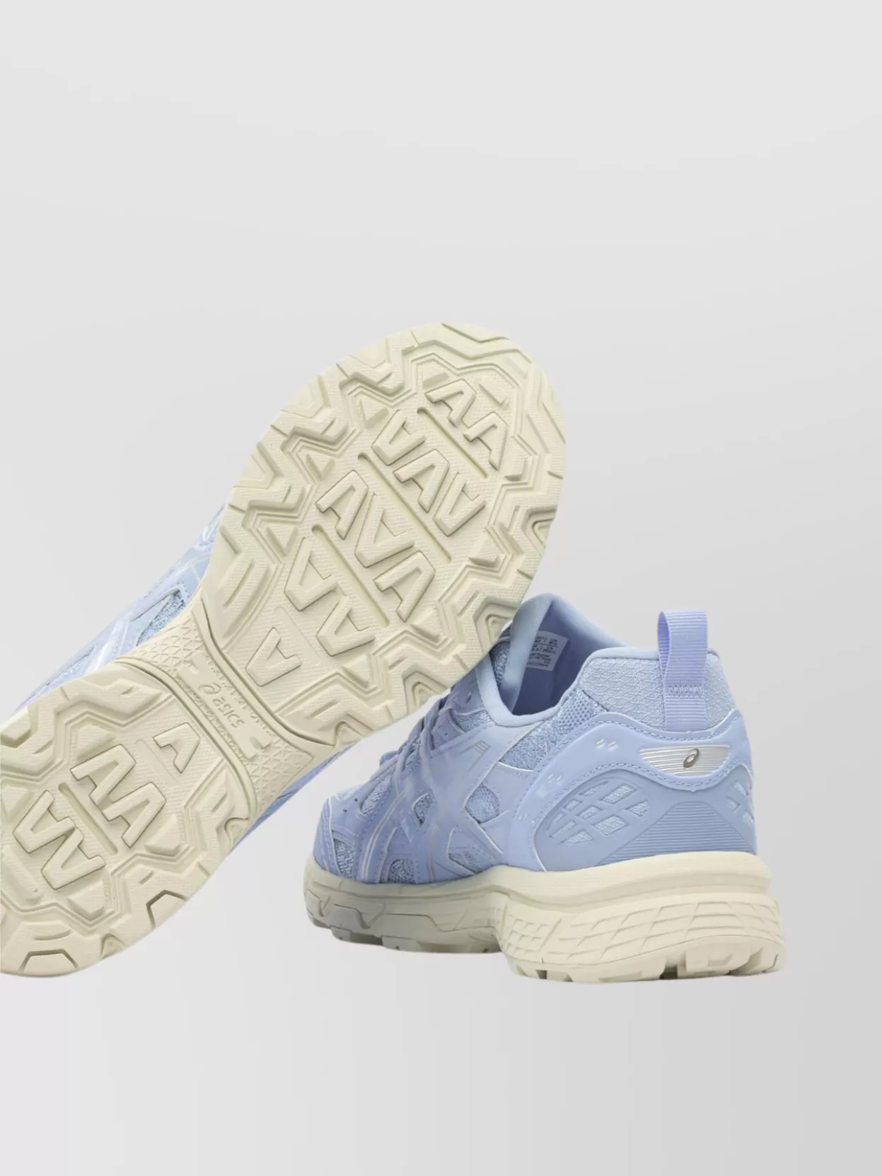 Asics Mesh Panel Slip-On Sneakers With Textured Sole