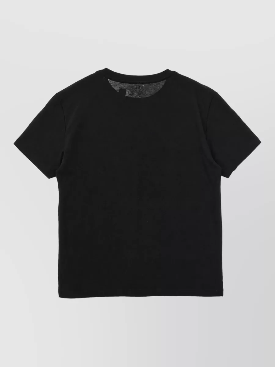 Polo Ralph Lauren Ribbed Crewneck Embroidered T-Shirt