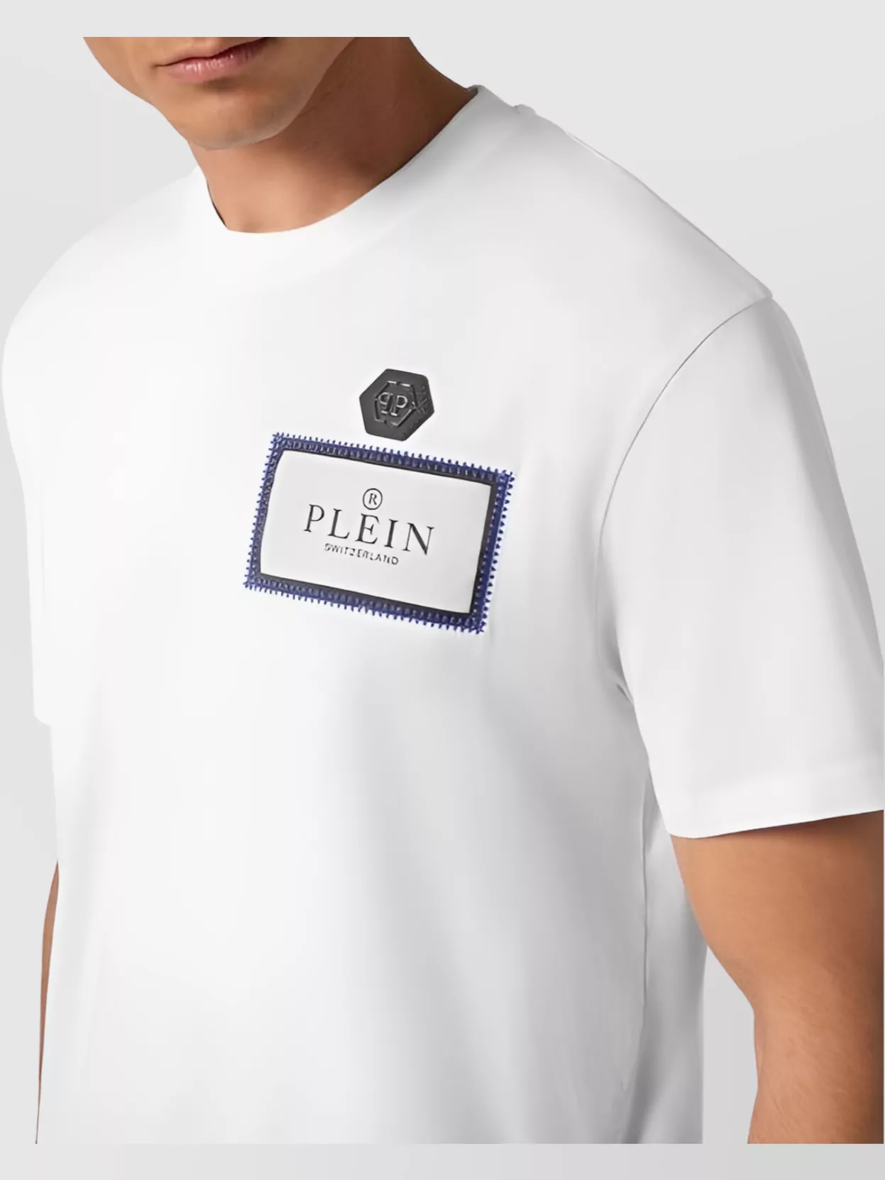 Philipp Plein Crew Neck T-Shirt Short Sleeves