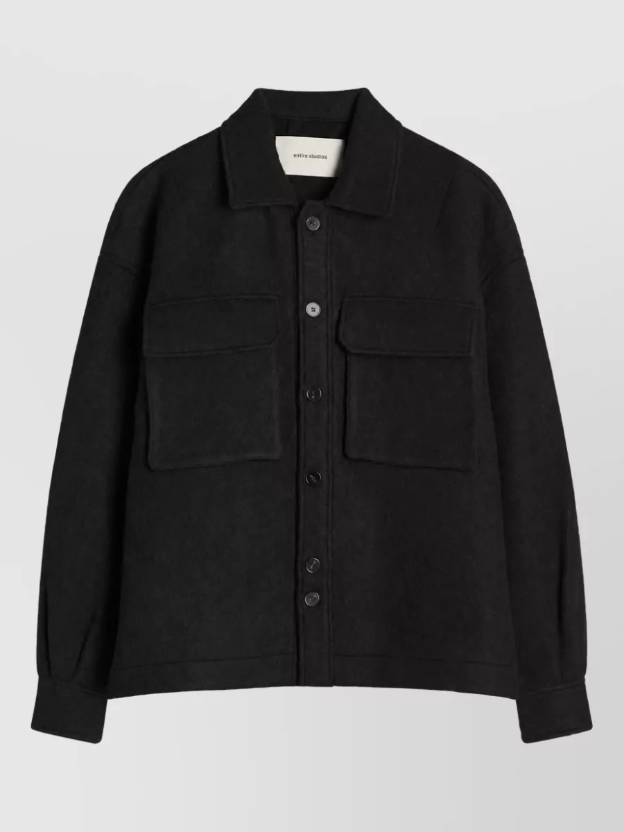 Entire Studios wool silk overshirt