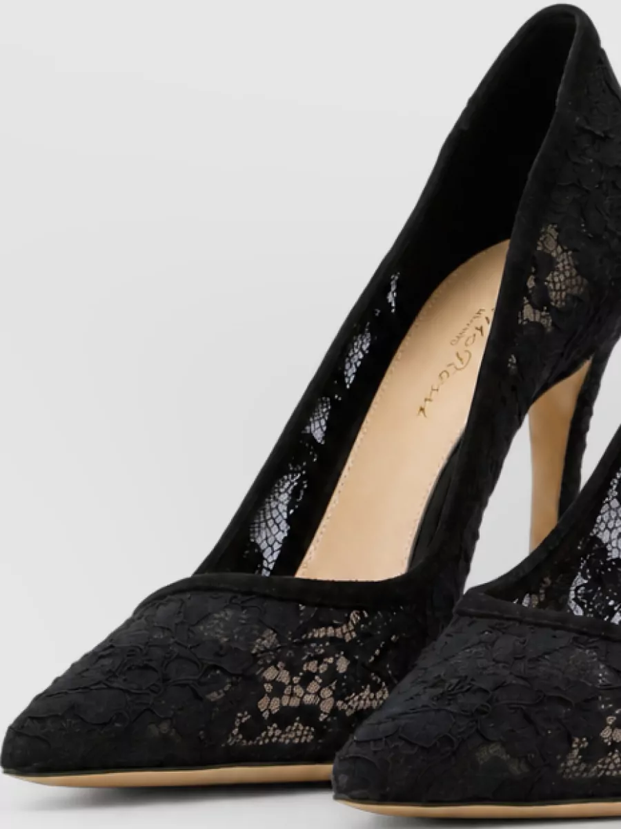 Gianvito Rossi lace pumps