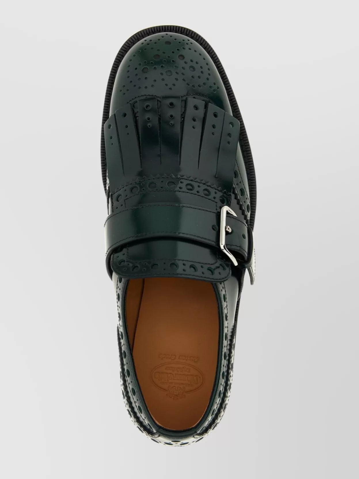 Church's Lace Up Shoes With Brogue And Fringe Detail