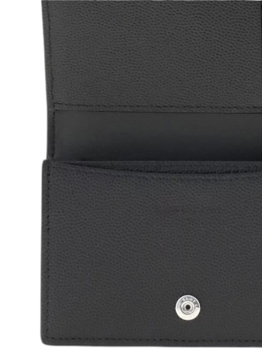 Saint Laurent Leather Card Holder