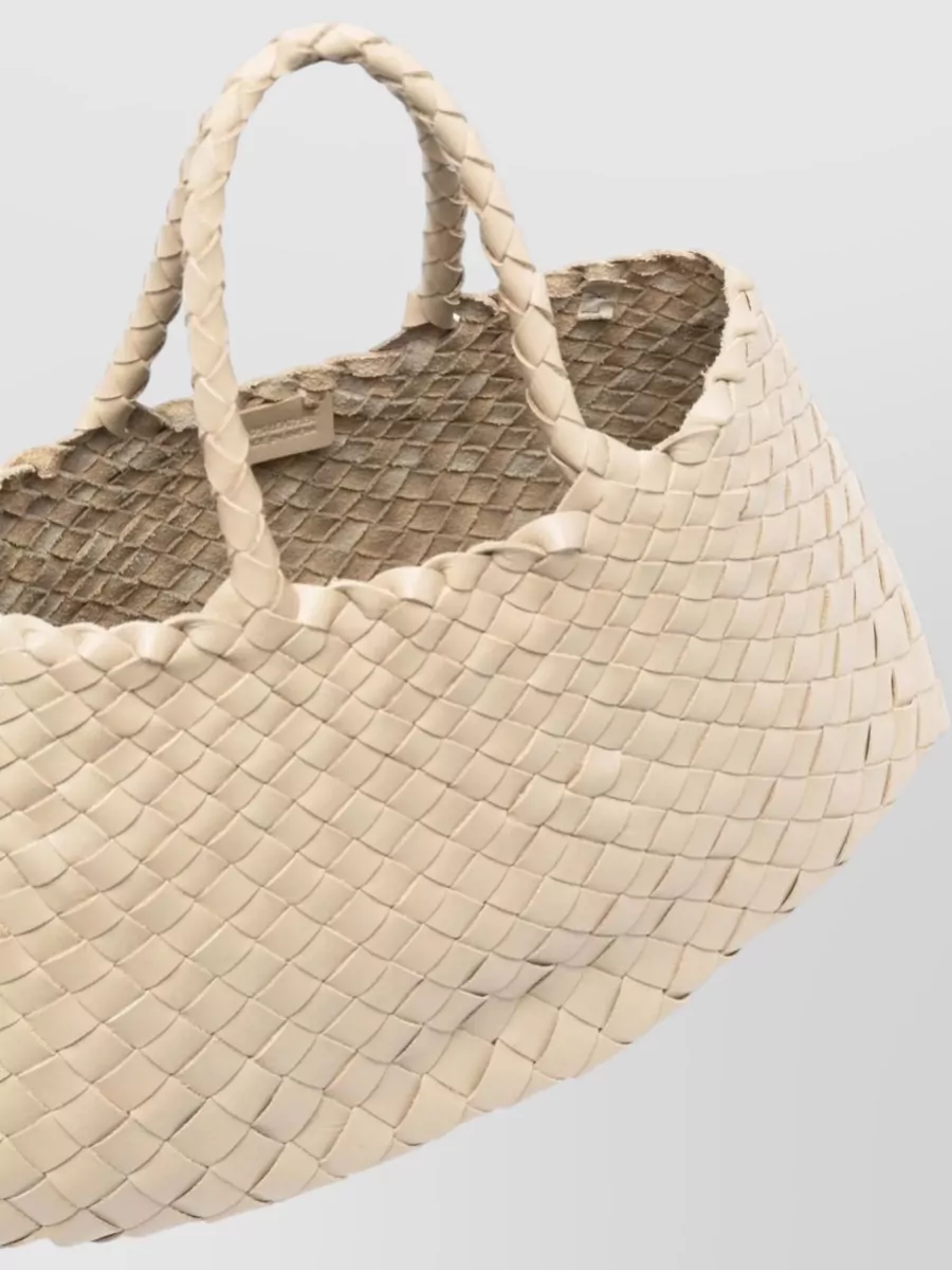 Dragon Diffusion Santa Croce Small Leather Tote Bag