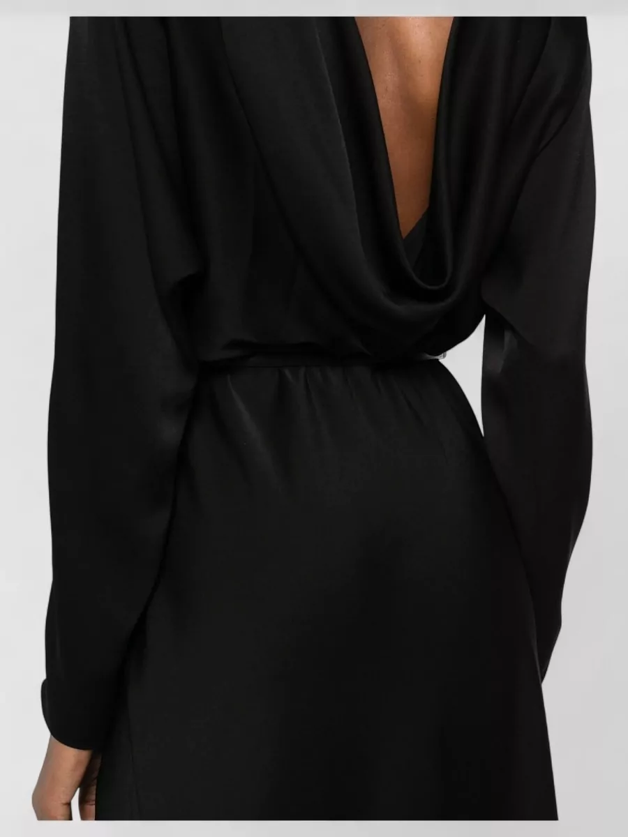 S Max Mara Satin Maxi Dress