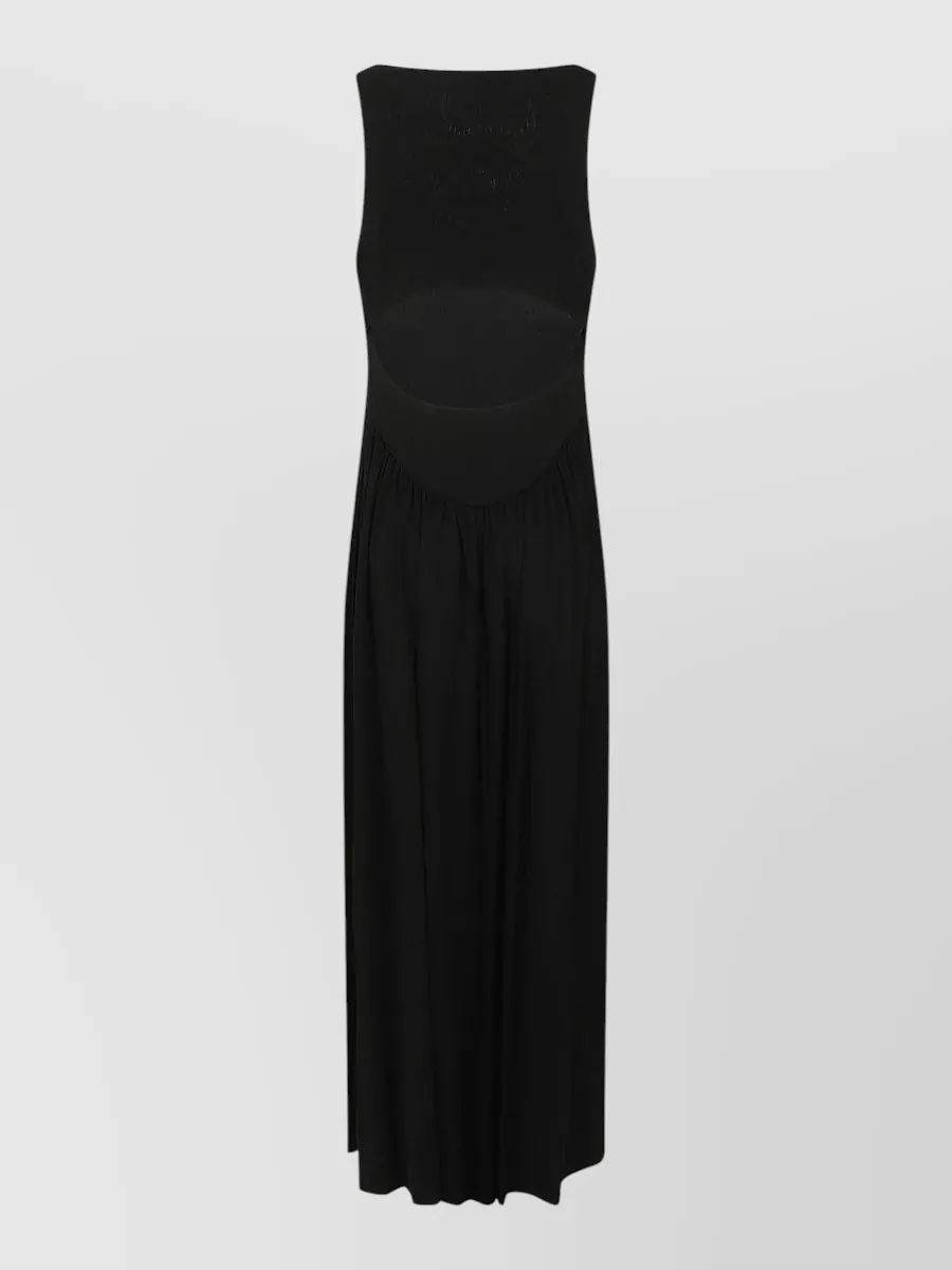 S Max Mara Cutout jersey midi dress
