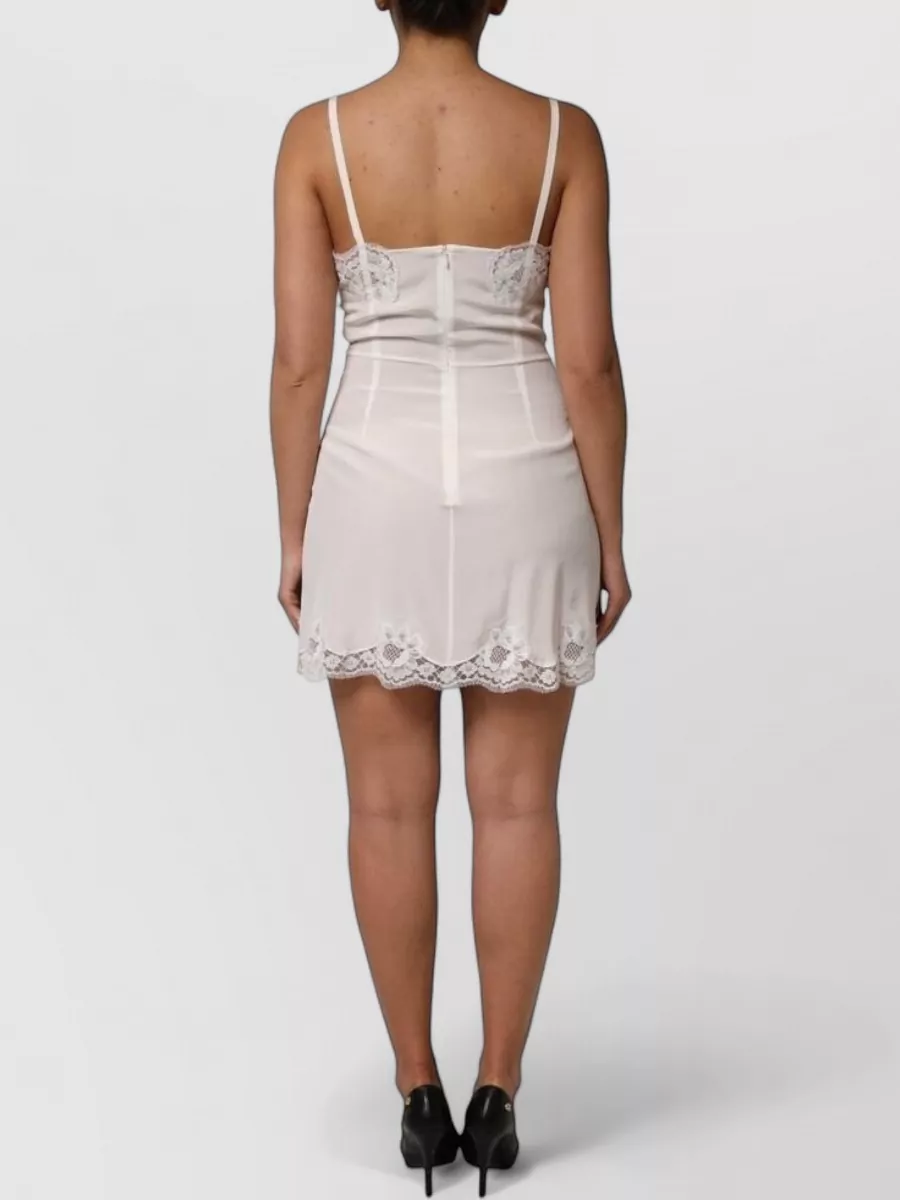 Dolce&Gabbana Silk Lace Mini Dress