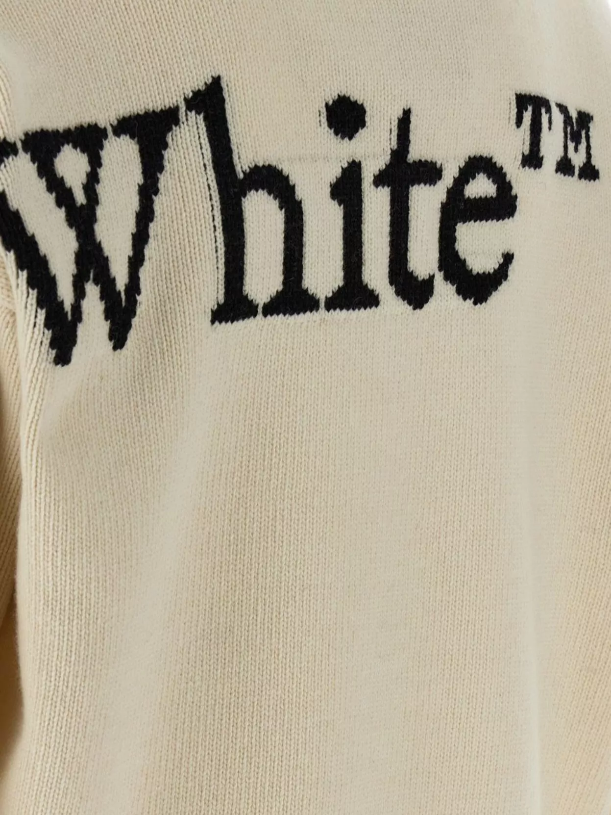 Off-White Literary Inspired Knit Sweater