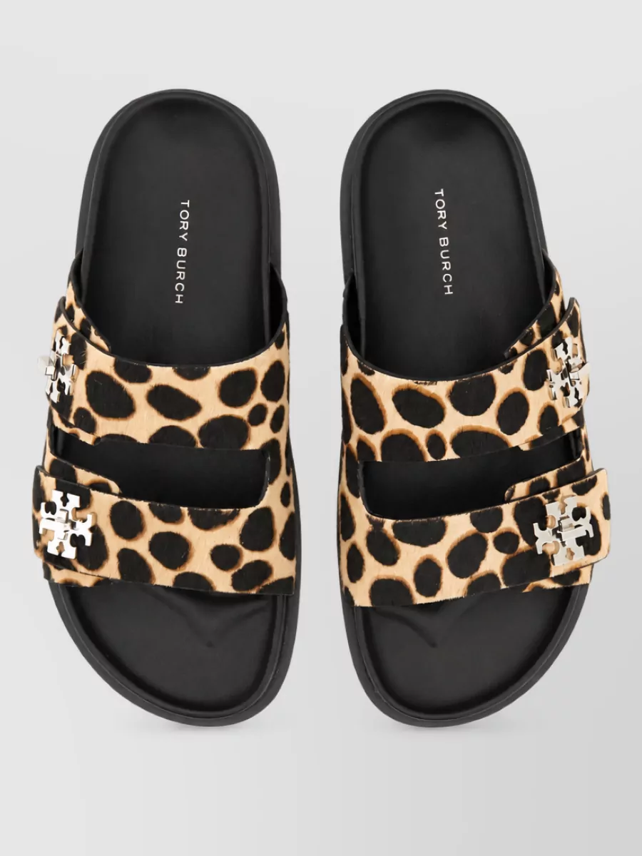 Tory Burch leather slide sandals