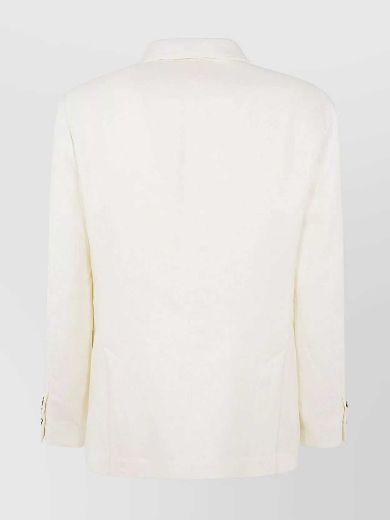 Brunello Cucinelli Single Breasted Jacket Notch Lapel In Neutral