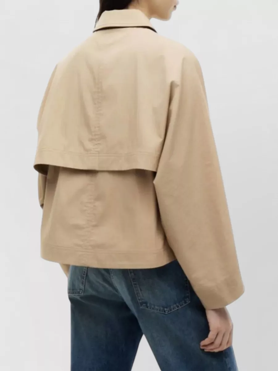 Tommy Hilfiger Cotton Short Single-Breasted Coat
