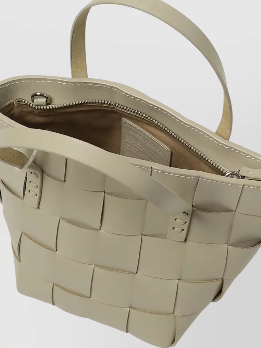 Dragon Diffusion Vintage Mesh Tote Leather Tote Bag
