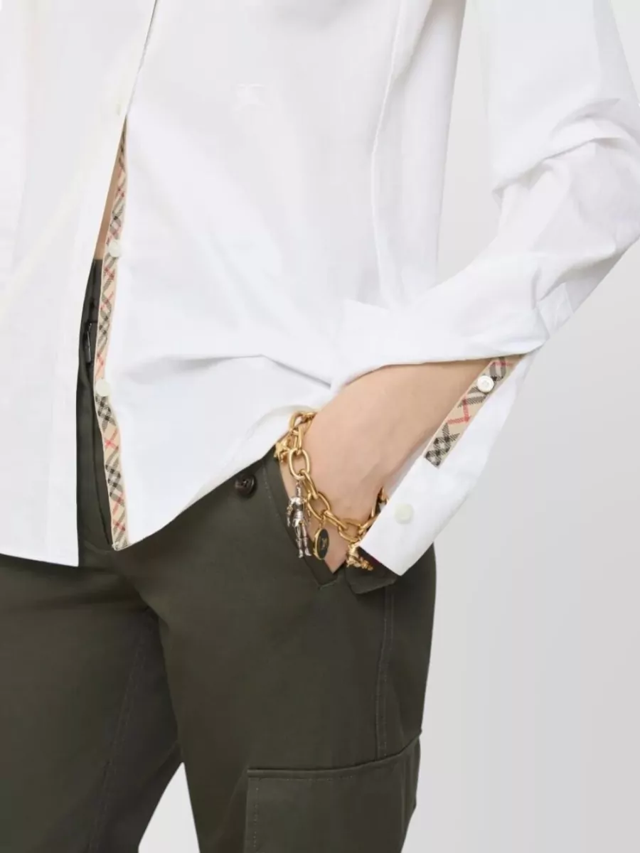 Burberry Regular Fit Cotton Poplin Formal Shirt