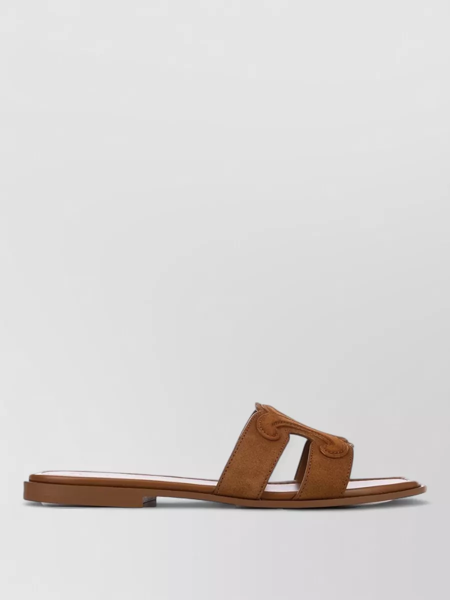 Celine Leather Mule Slides