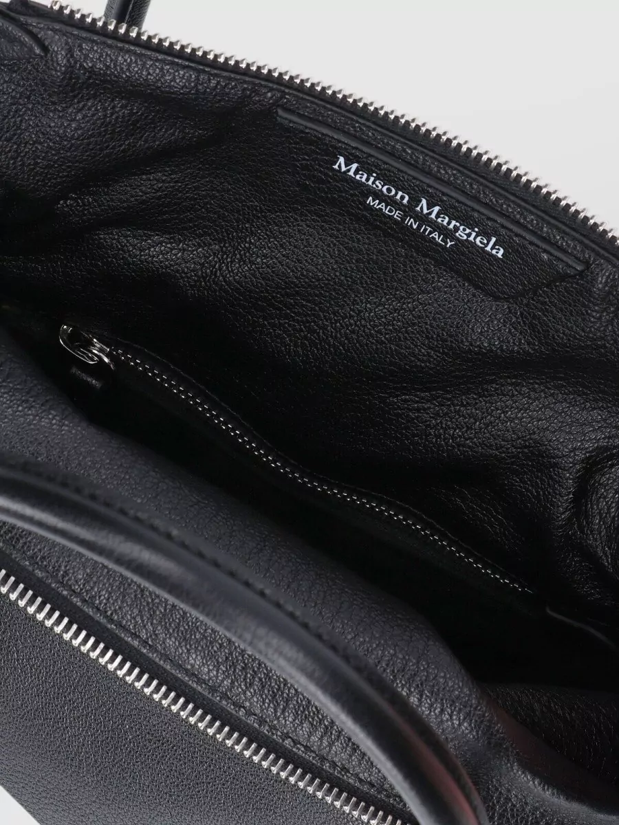 Maison Margiela Crossbody Bag Detachable Strap Metal Feet Handles