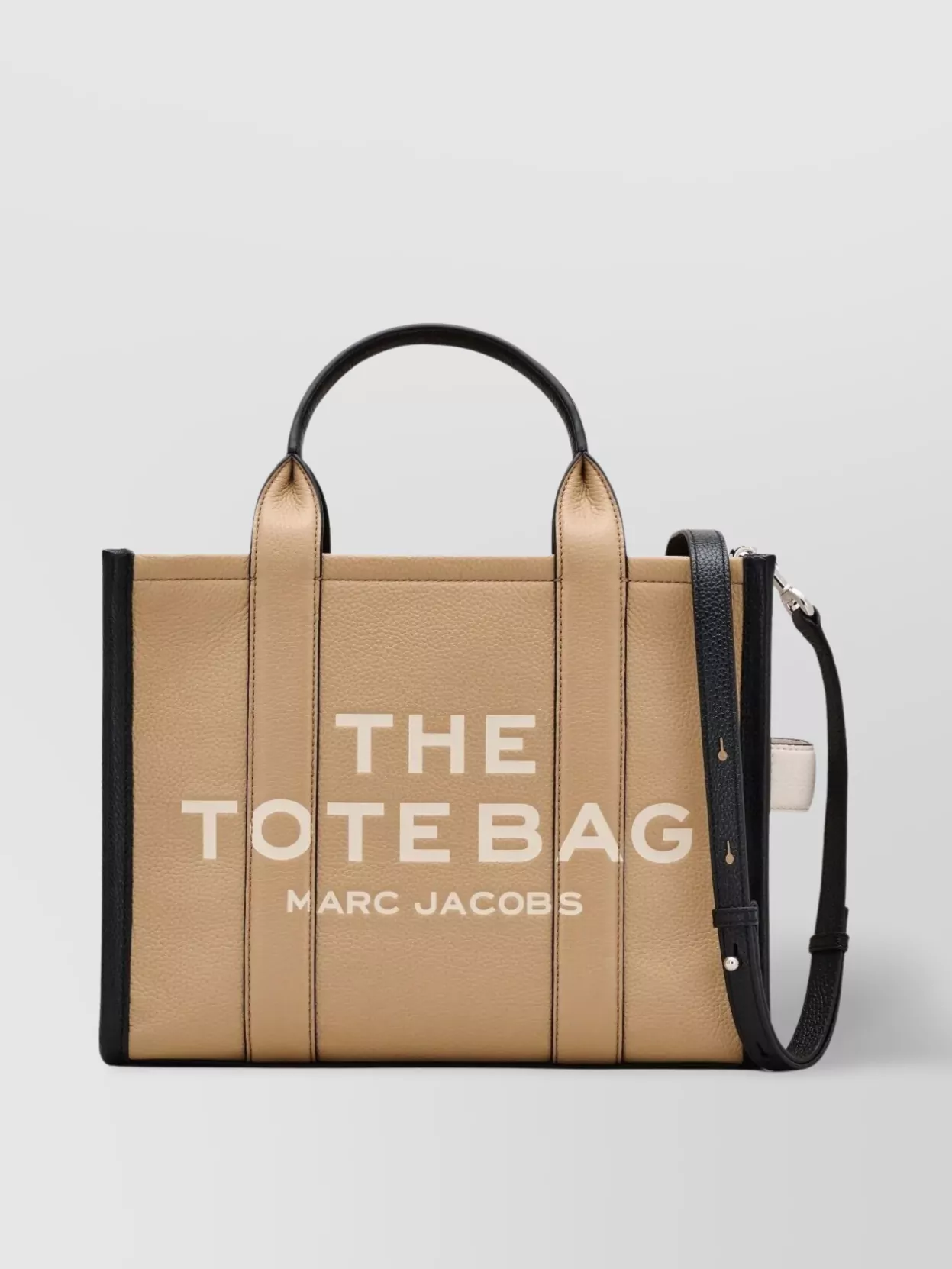 Marc Jacobs Medium Leather Tote Bag With Removable Strap