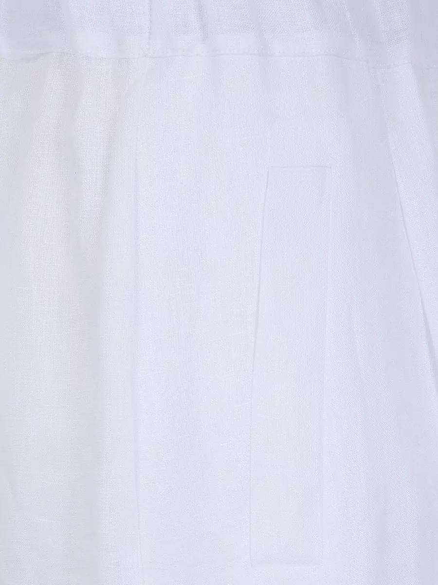 Semicouture Linen Wide-Leg Trousers