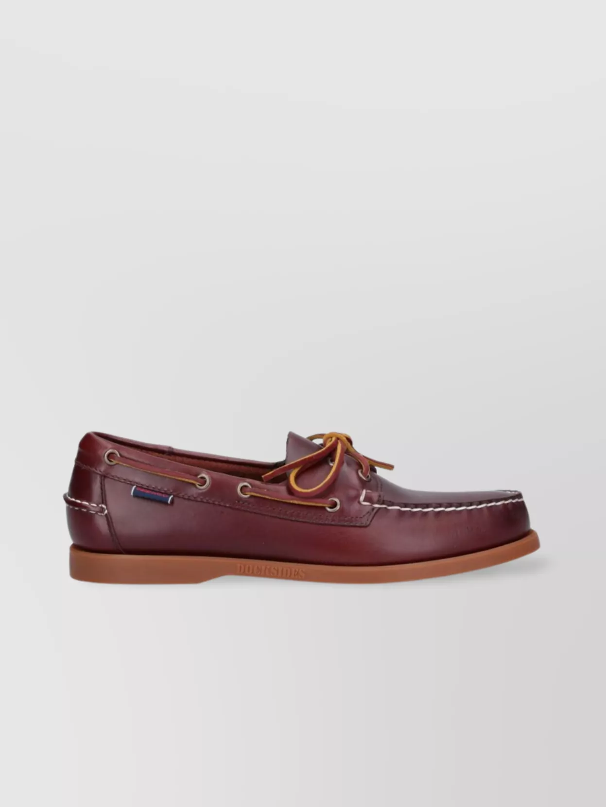 Sebago Leather Lace-Up Boat Shoes