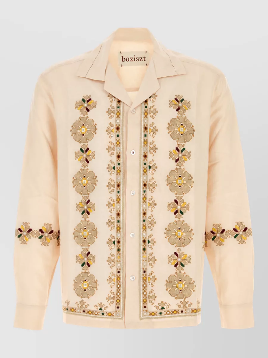 Baziszt cotton blend shirt