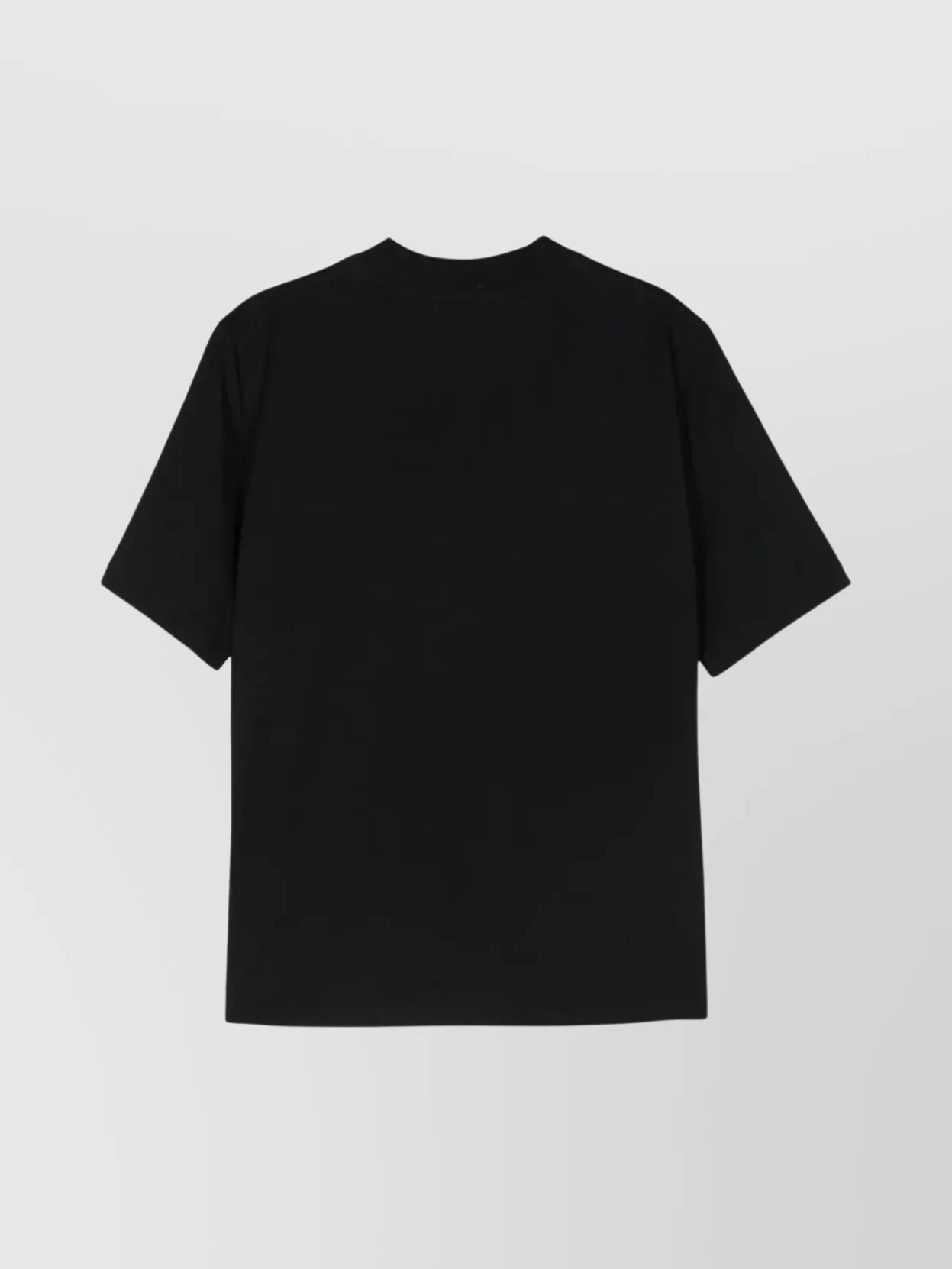 Filippa K Plain Short Sleeve Crew Neck Top In Black