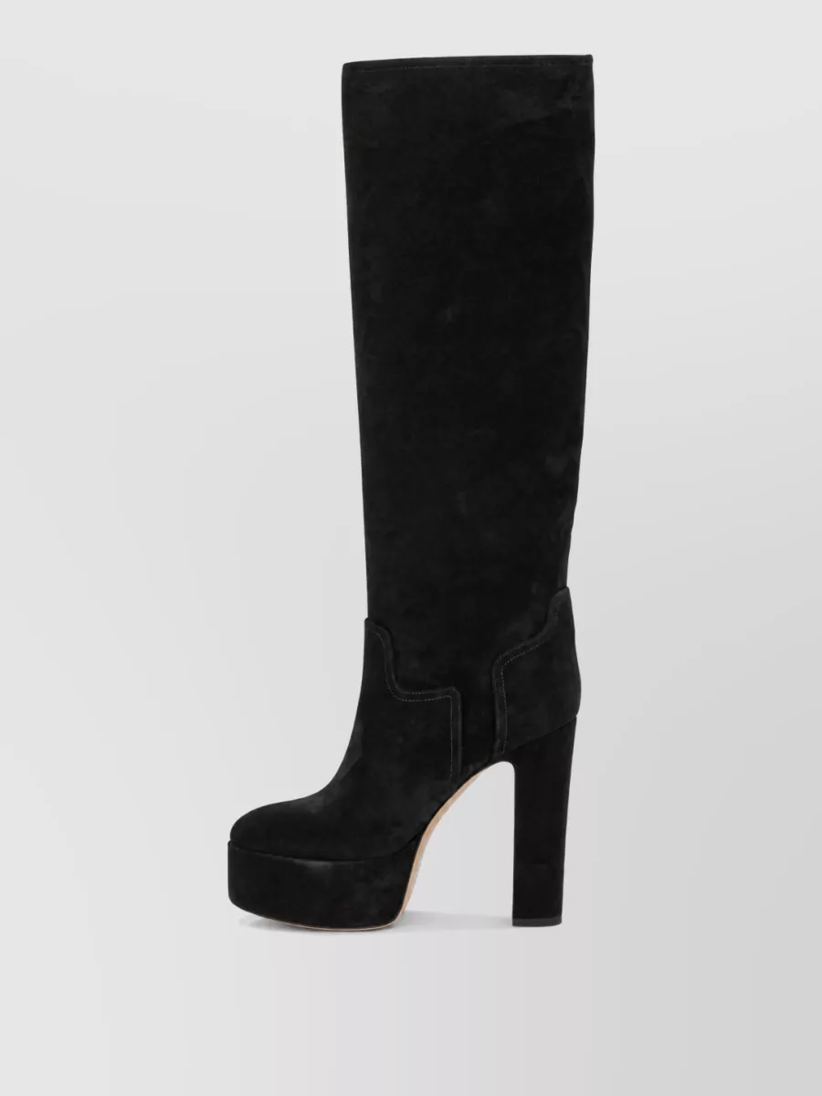 Casadei Leather Ankle Boots