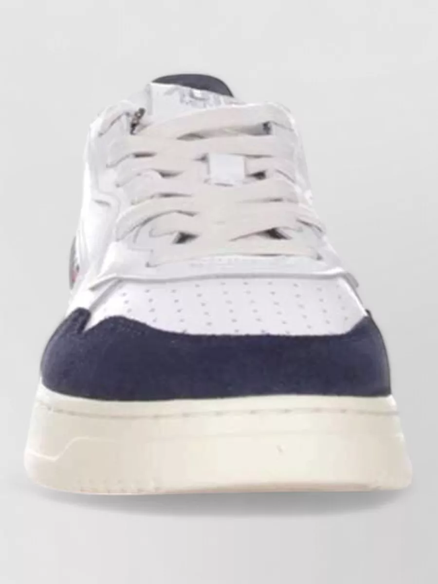 Autry leather suede low-top sneakers