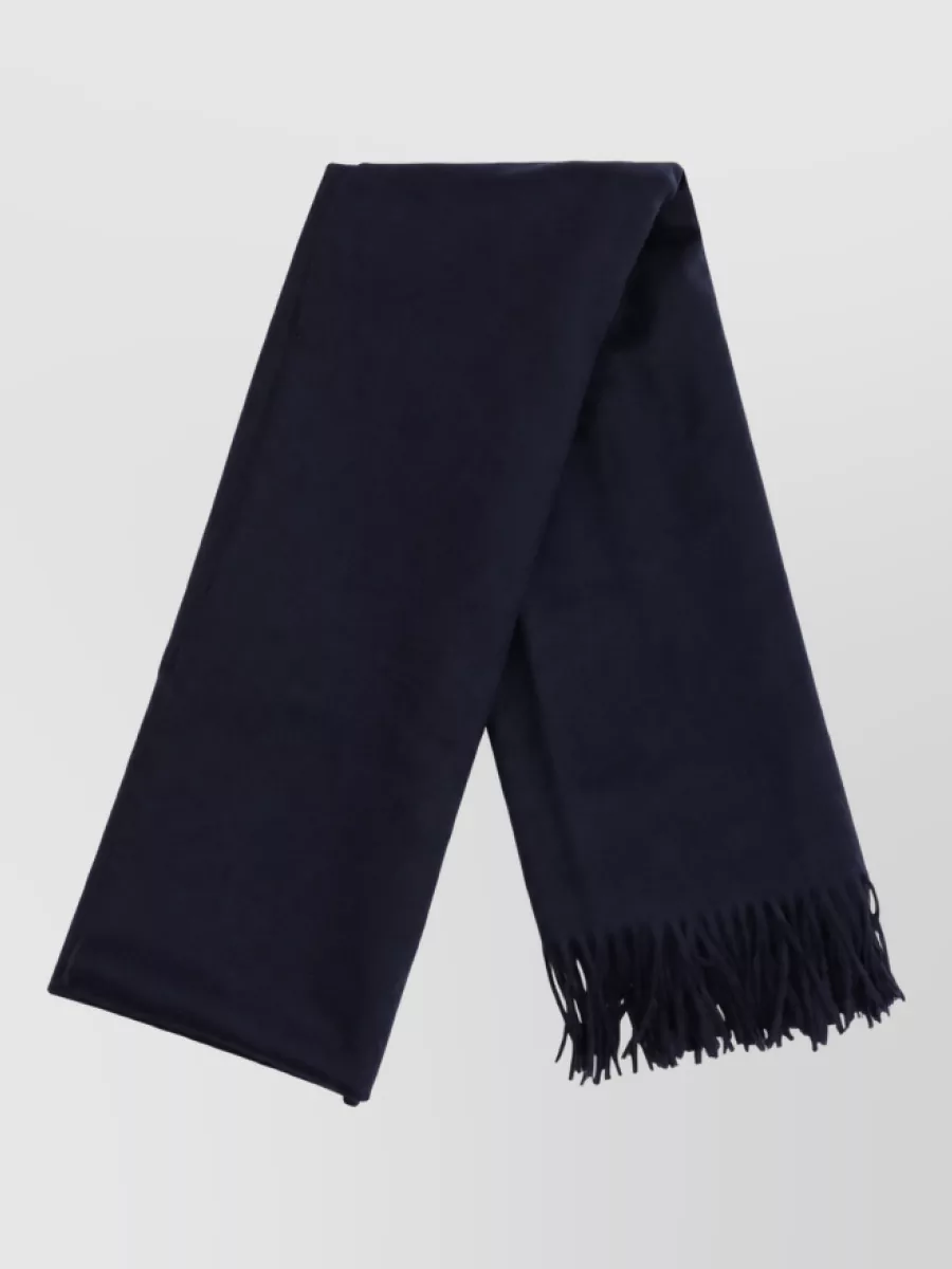 Max Mara cashmere fringed scarf