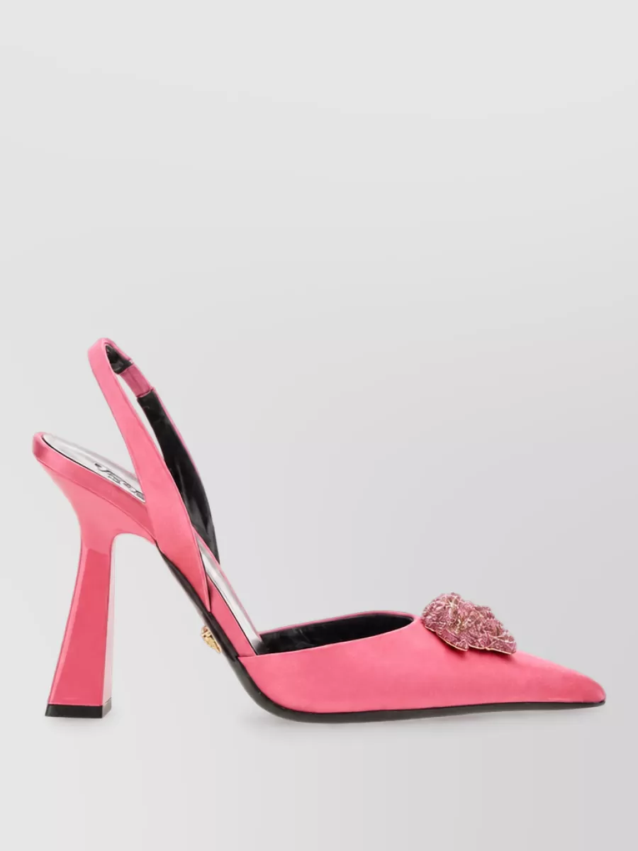 Versace Silk Mules