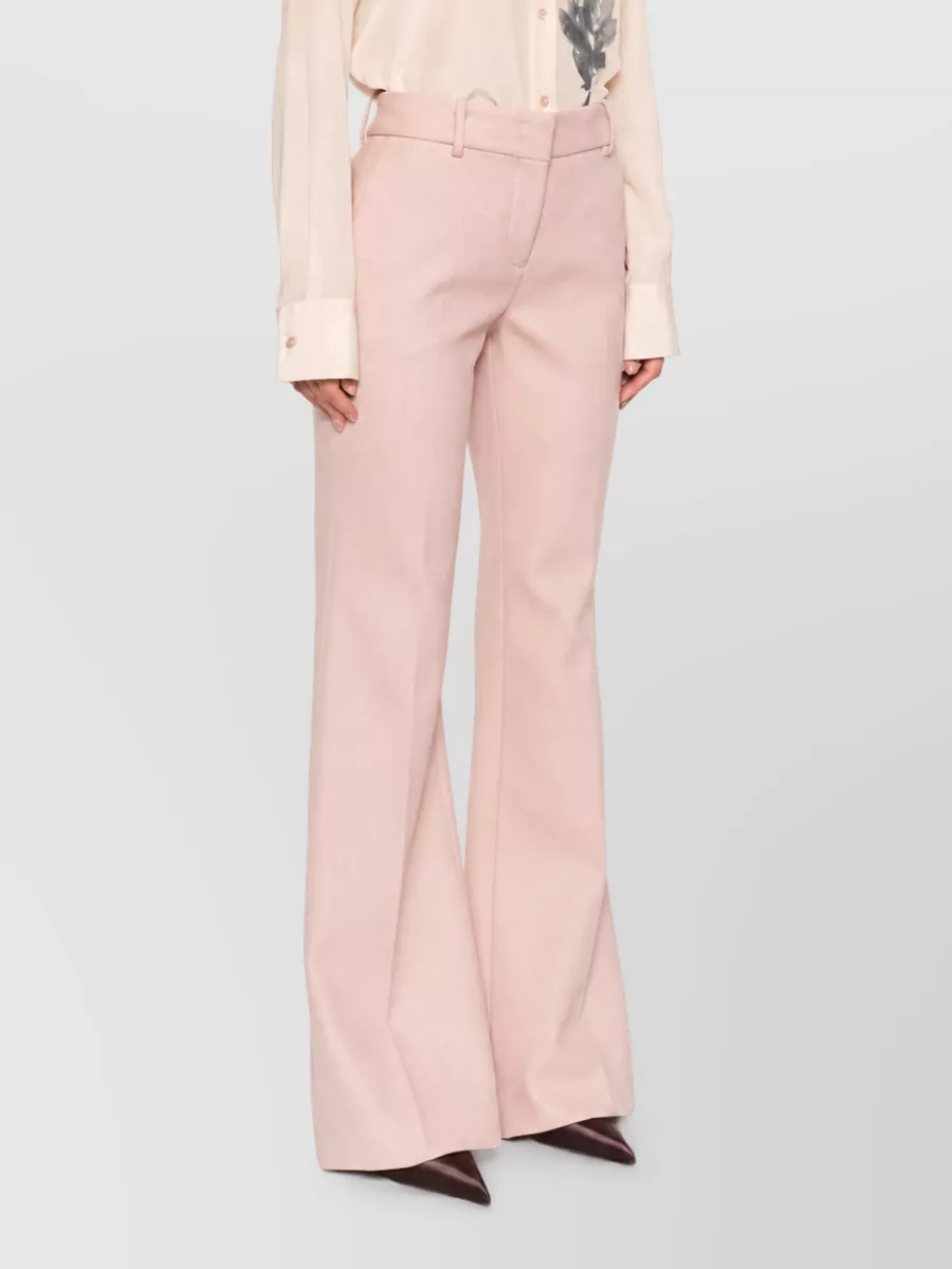 Ermanno Scervino Virgin Wool Flared Trousers