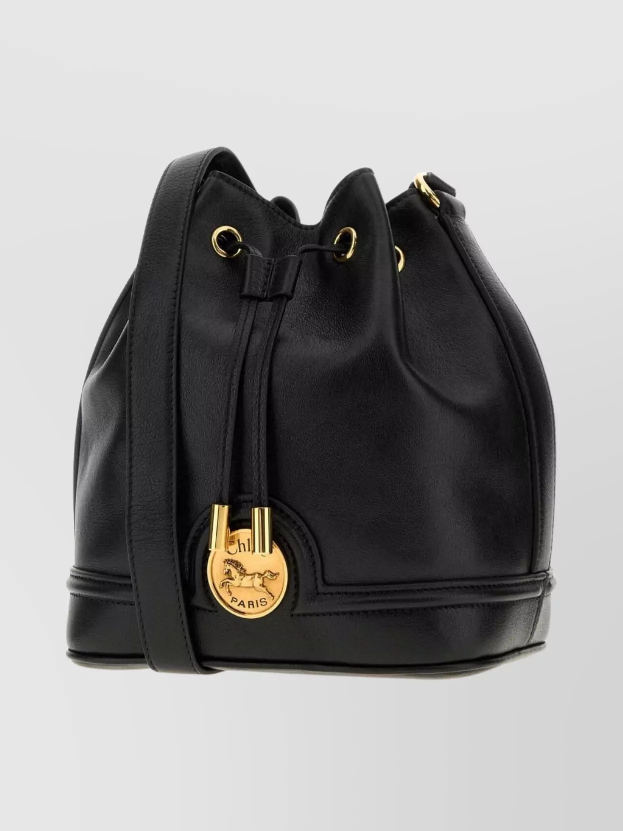 Chloé Leather Bucket Bag Adjustable Strap