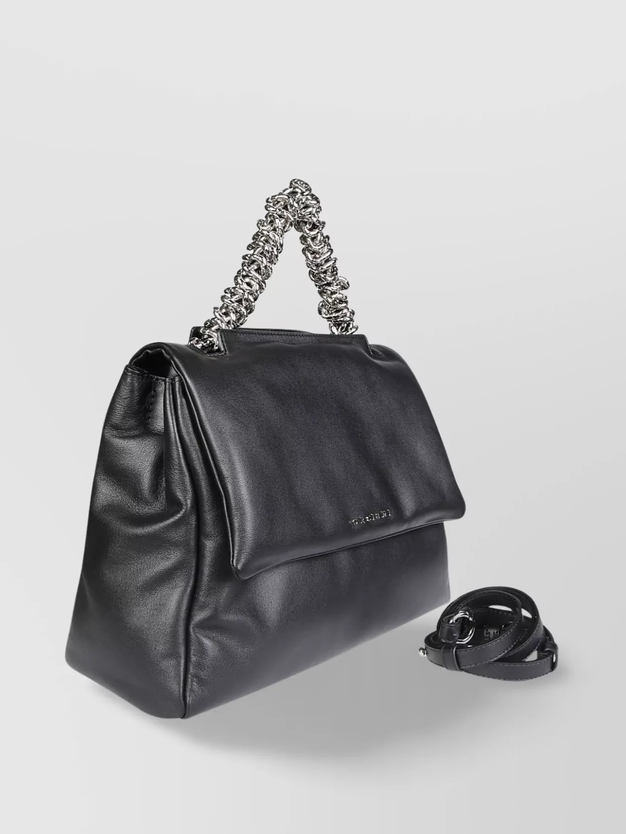 Orciani Sveva M Nappa Bold Shoulder Bag