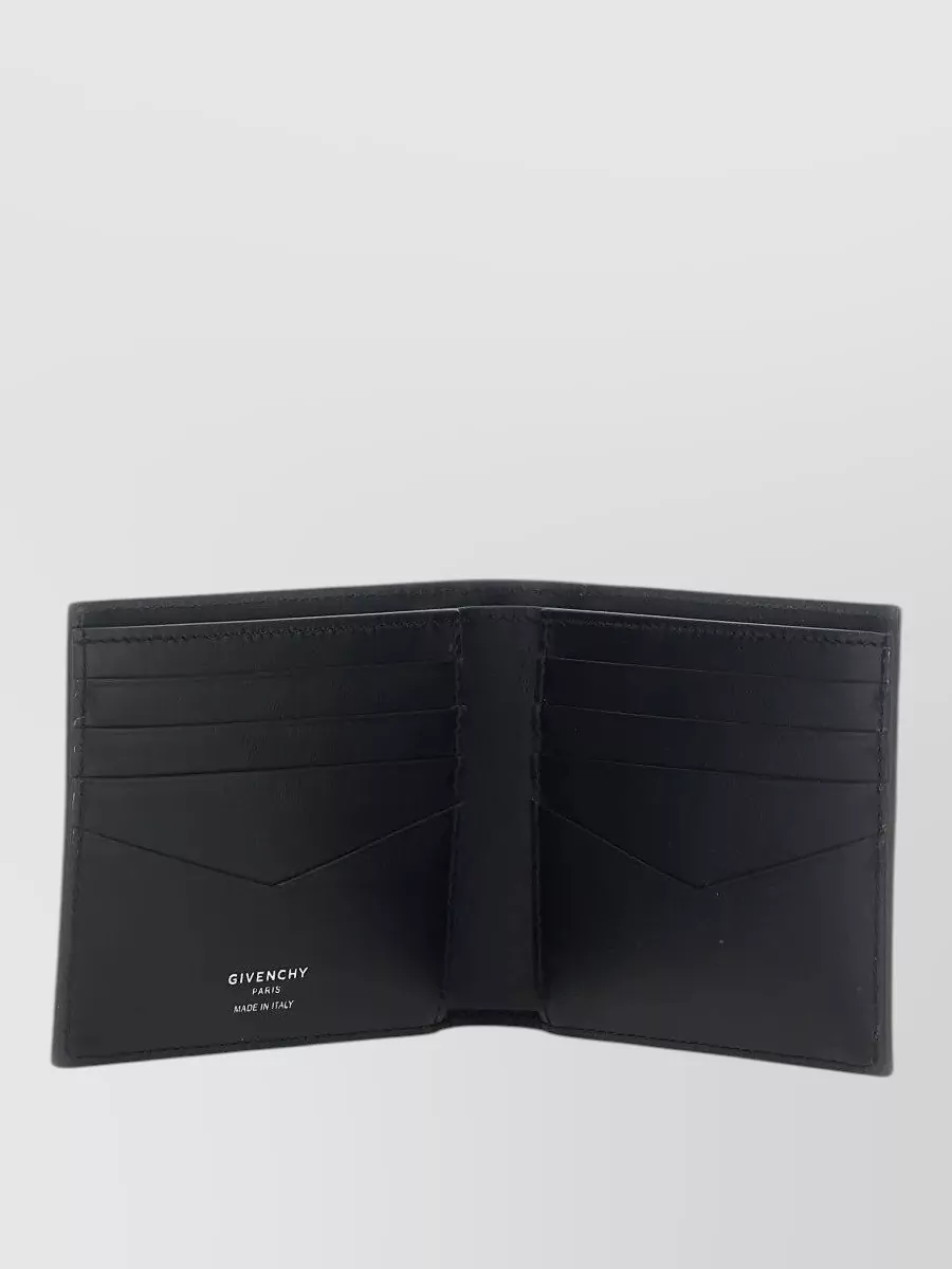 Givenchy Paris Logo Wallet Bi Fold Design