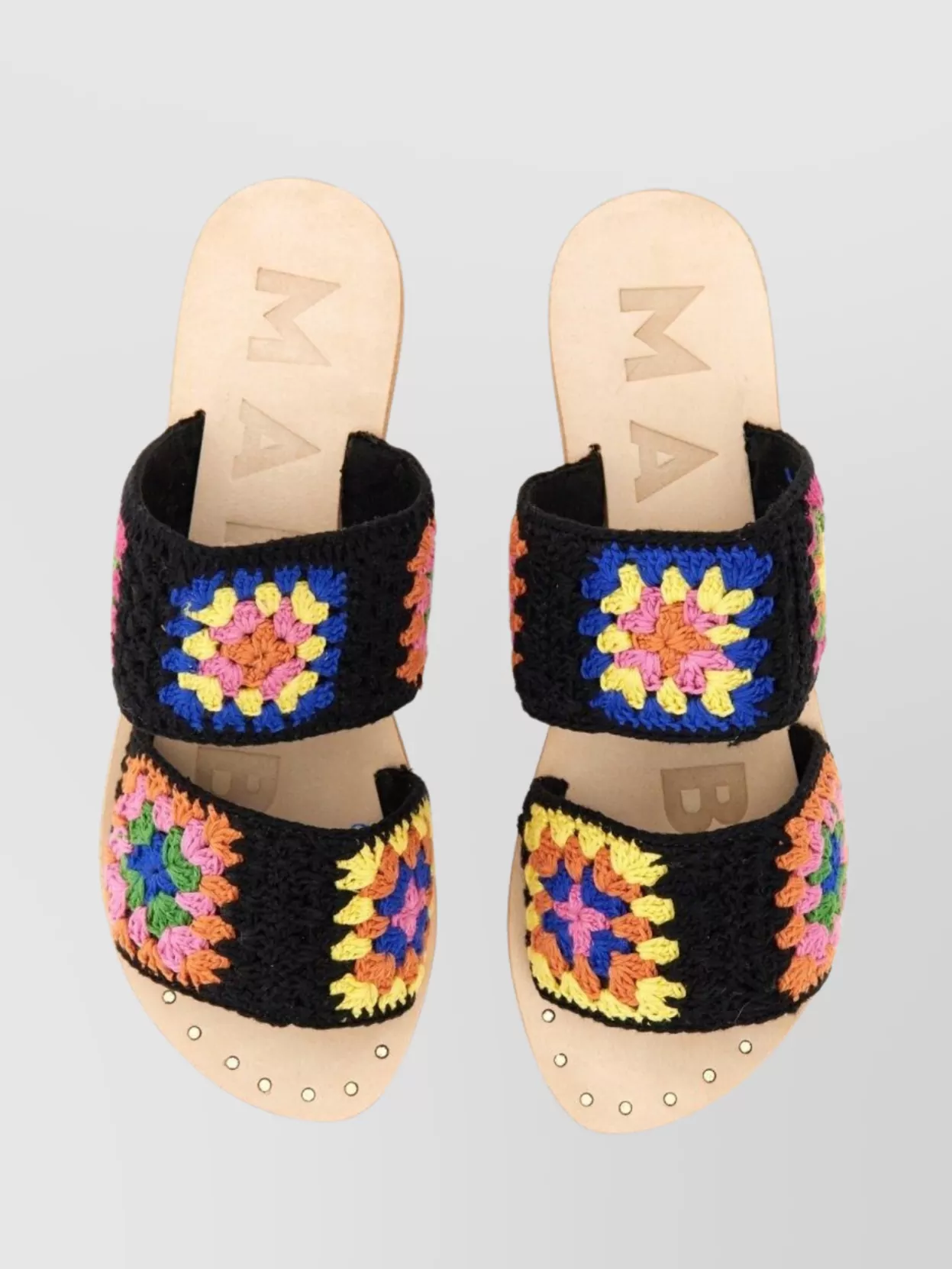 Manebi Yucatán Crochet Cotton Sandals