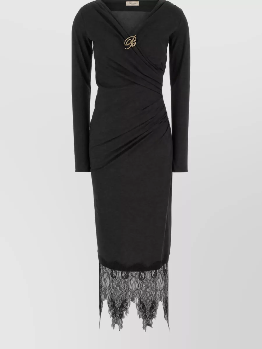Blumarine Jersey midi dress