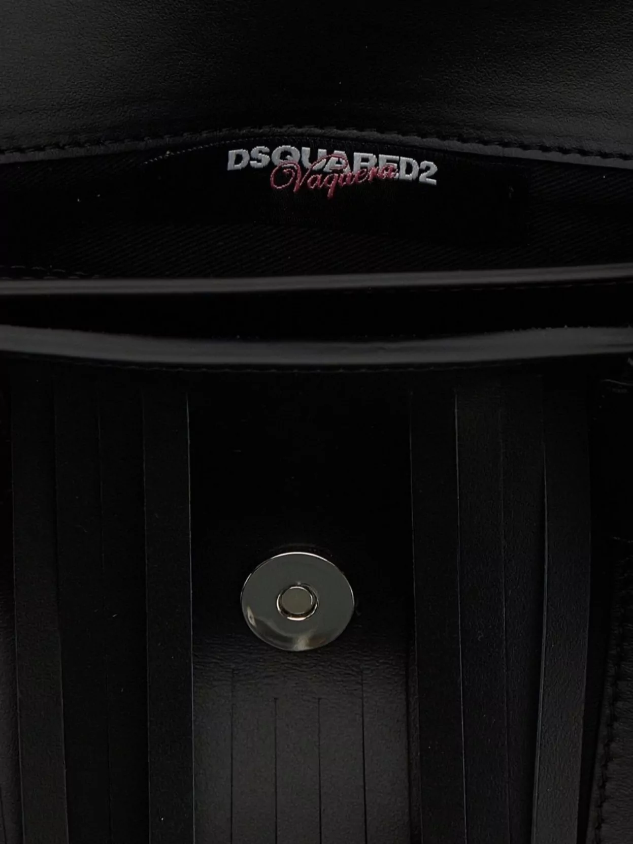 Dsquared2 Vaquera Capsule Handbag Fringe Detailing